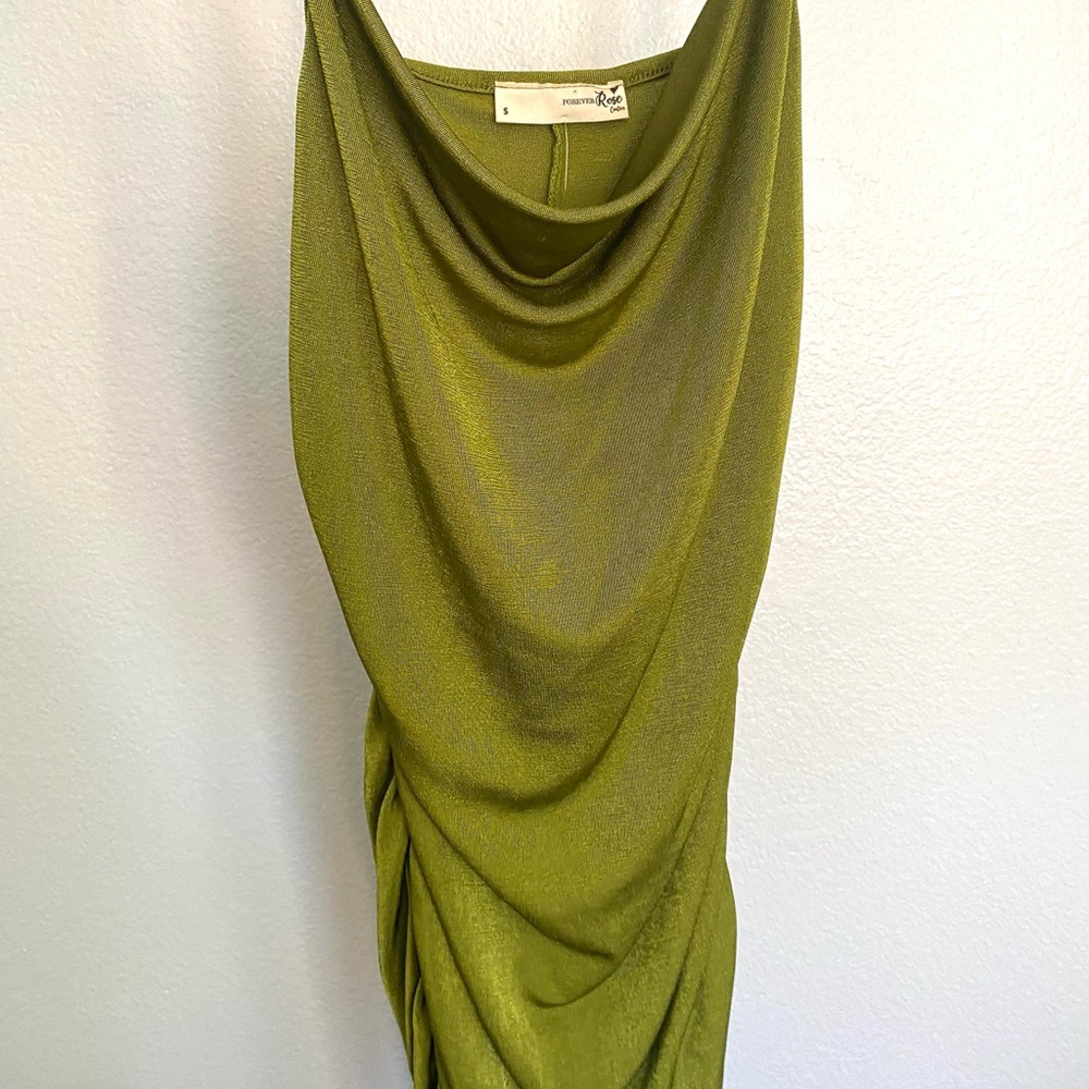 Ruched Mini Dress